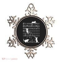 Cute Cat Kitty Playing Music Gift Clef Piano Musician Art Gift Ornament thumb 0