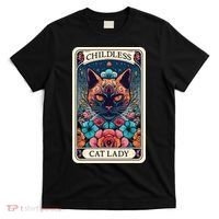 Childless Cat Lady Tarot Card T-Shirt thumb 0