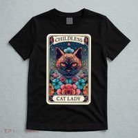 Childless Cat Lady Tarot Card T-Shirt thumb 5