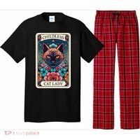 Childless Cat Lady Tarot Card Pajama Set thumb 0