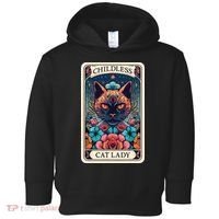 Childless Cat Lady Tarot Card Toddler Hoodie thumb 0