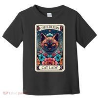Childless Cat Lady Tarot Card Toddler T-Shirt thumb 0