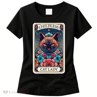 Childless Cat Lady Tarot Card Women's T-Shirt