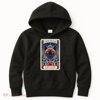 Childless Cat Lady Tarot Card Kids Hoodie thumb 0