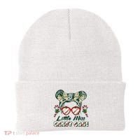 Cute Christmas Little Miss Candy Cane Beanie thumb 0