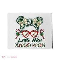 Cute Christmas Little Miss Candy Cane Mousepad thumb 0