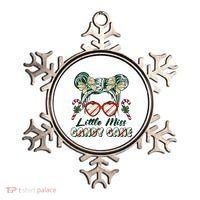 Cute Christmas Little Miss Candy Cane Ornament thumb 0