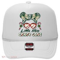 Cute Christmas Little Miss Candy Cane Hat thumb 0