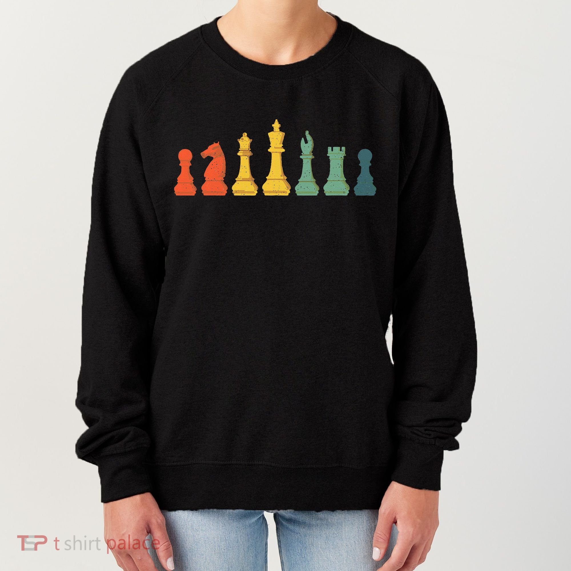 Cool Chess Lover Art Chess Players Novelty Women's Sweatshirt