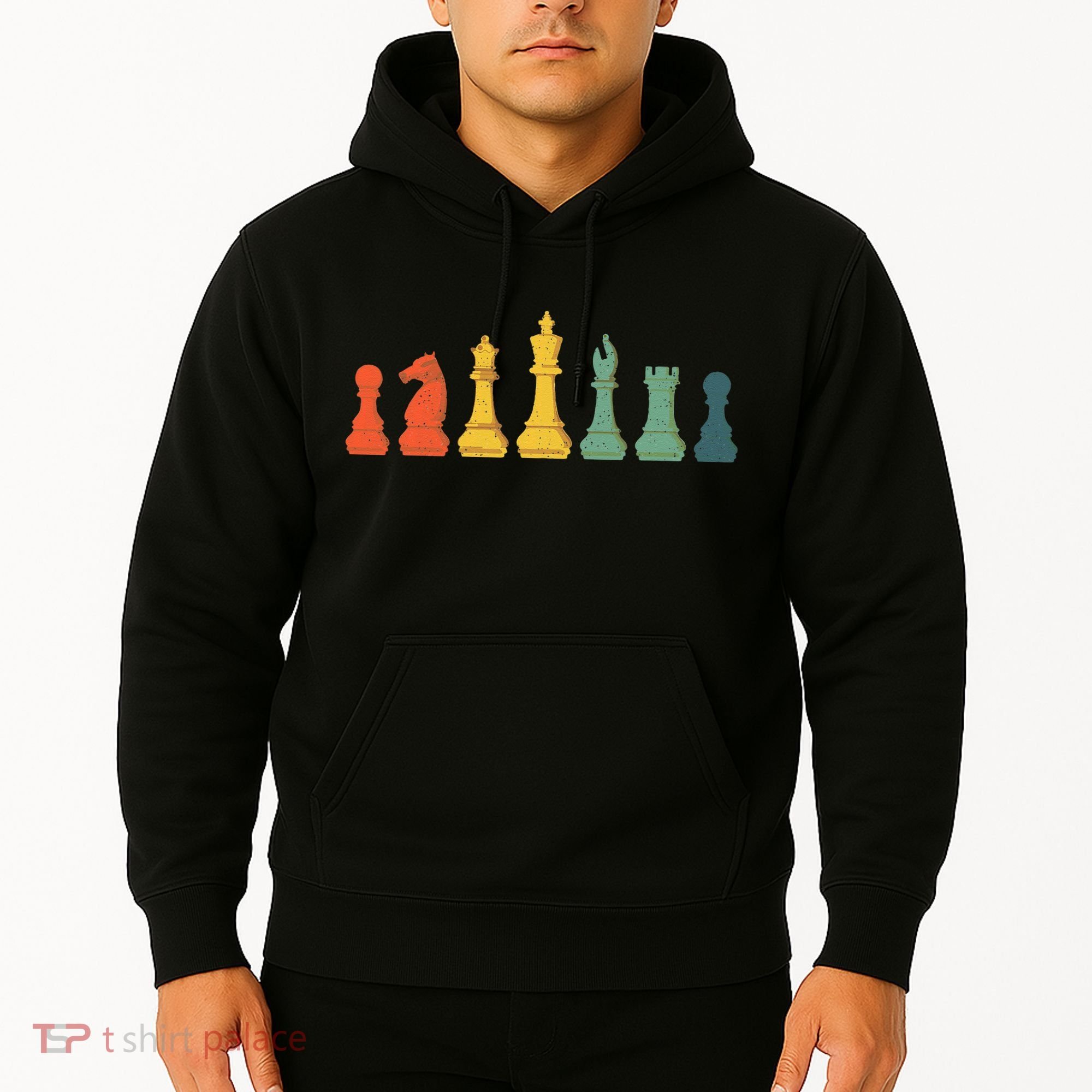Cool Chess Lover Art Chess Players Novelty Hoodie