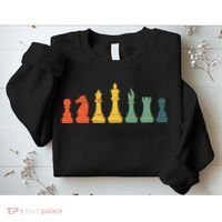 Cool Chess Lover Art Chess Players Novelty Sweatshirt thumb 2
