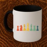 Cool Chess Lover Art Chess Players Novelty Coffee Mug thumb 2