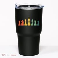 Cool Chess Lover Art Chess Players Novelty Tumbler thumb 0