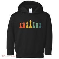Cool Chess Lover Art Chess Players Novelty Toddler Hoodie thumb 0