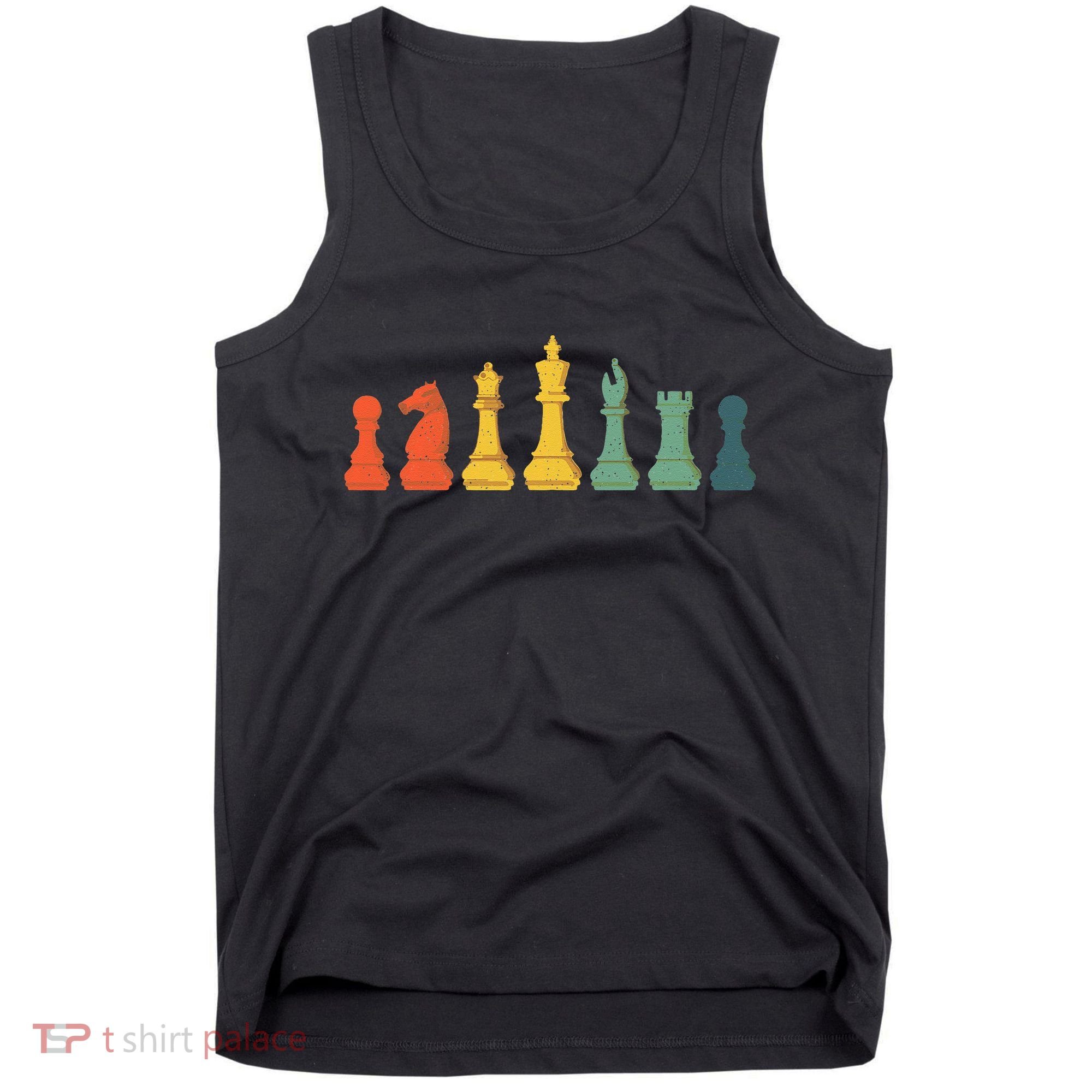 Cool Chess Lover Art Chess Players Novelty Tank Top