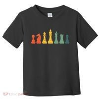 Cool Chess Lover Art Chess Players Novelty Toddler T-Shirt thumb 0
