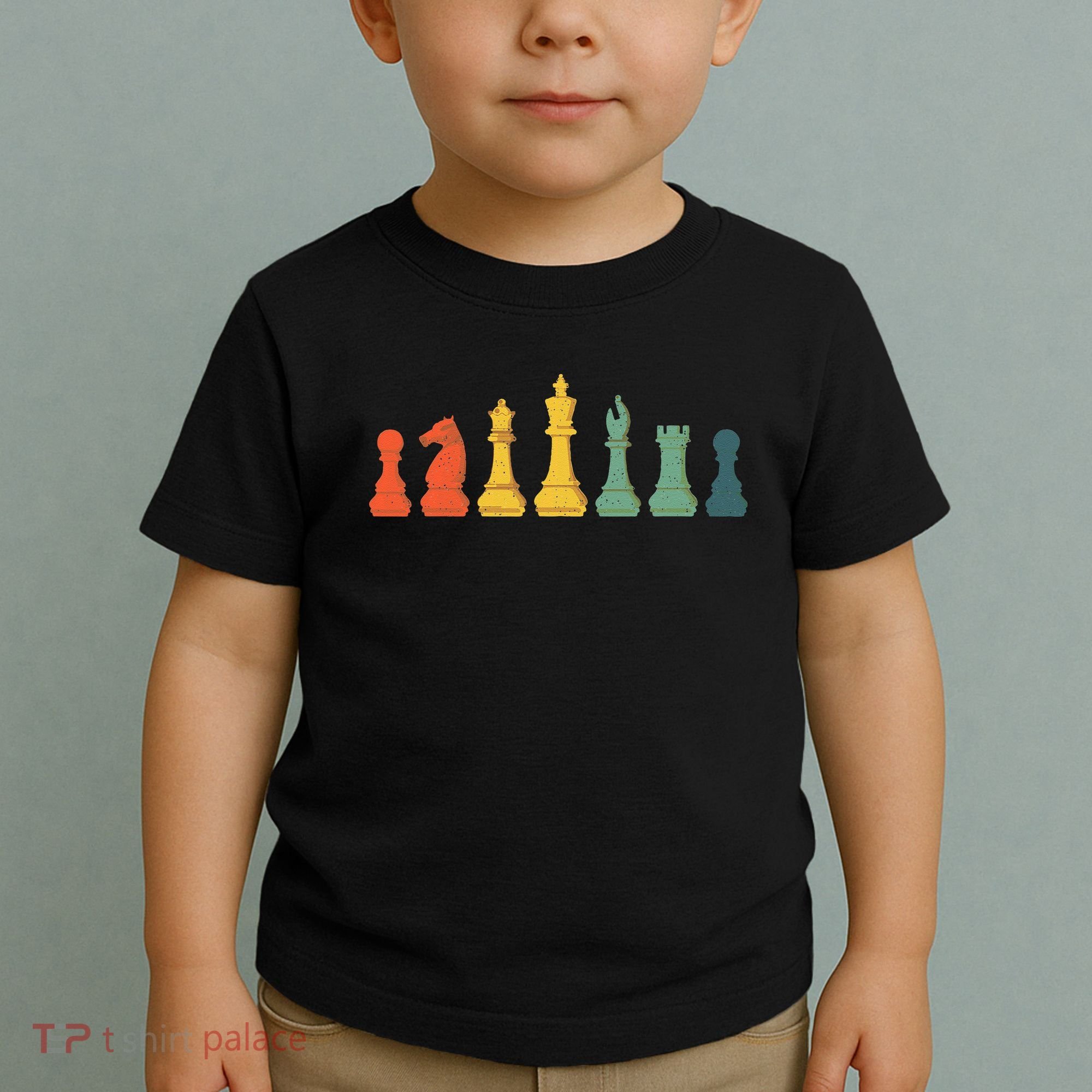 Cool Chess Lover Art Chess Players Novelty Toddler T-Shirt