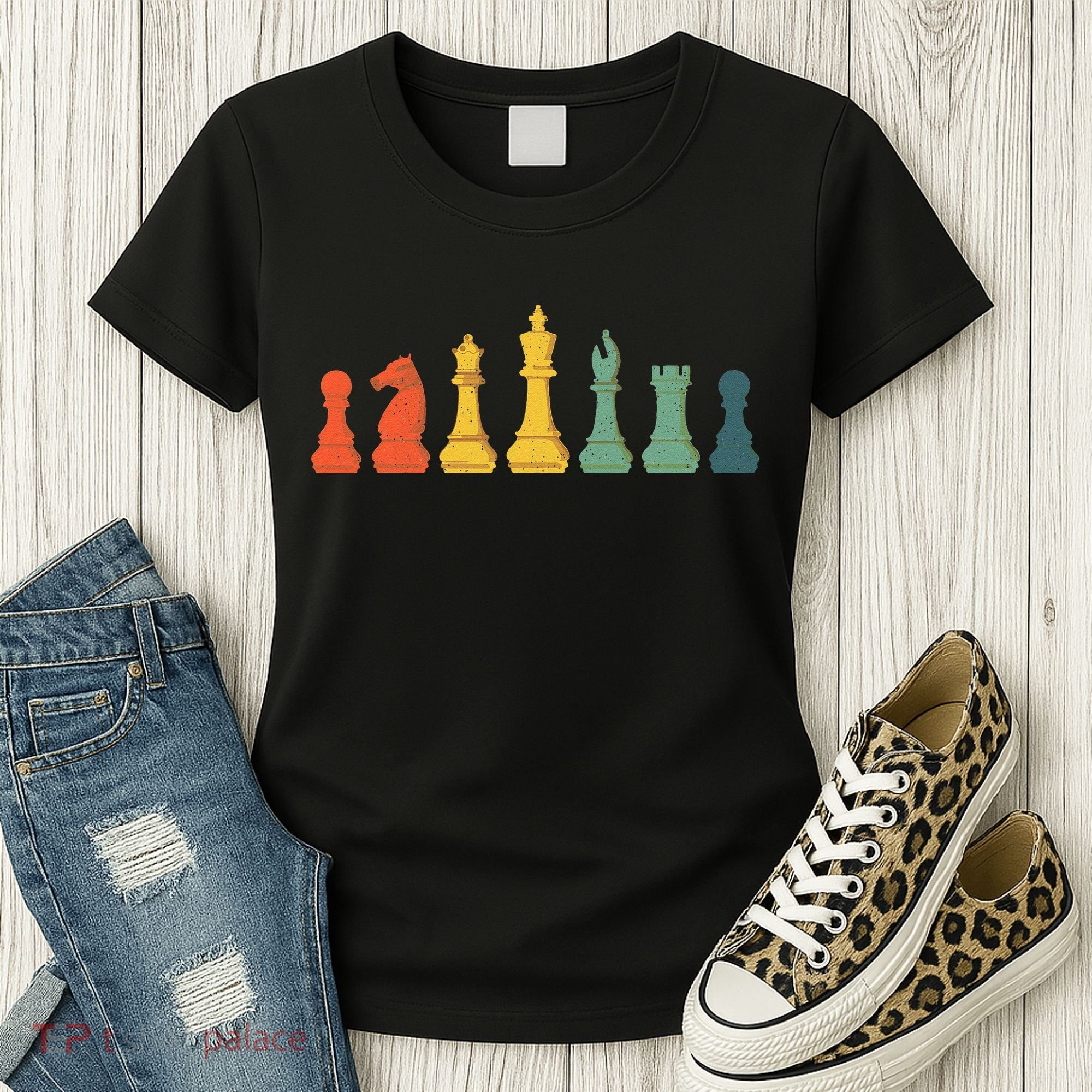Cool Chess Lover Art Chess Players Novelty Women's T-Shirt