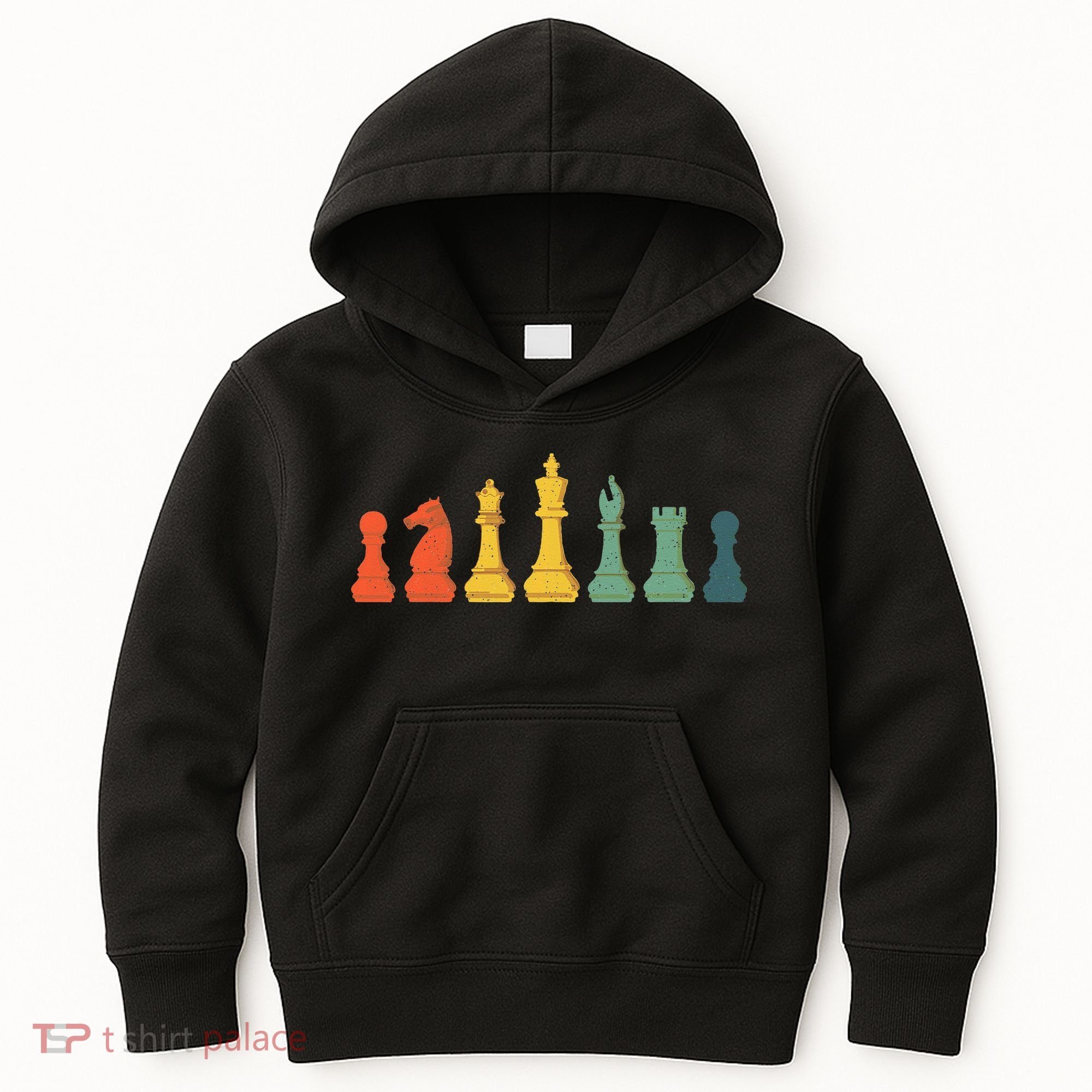 Cool Chess Lover Art Chess Players Novelty Kids Hoodie