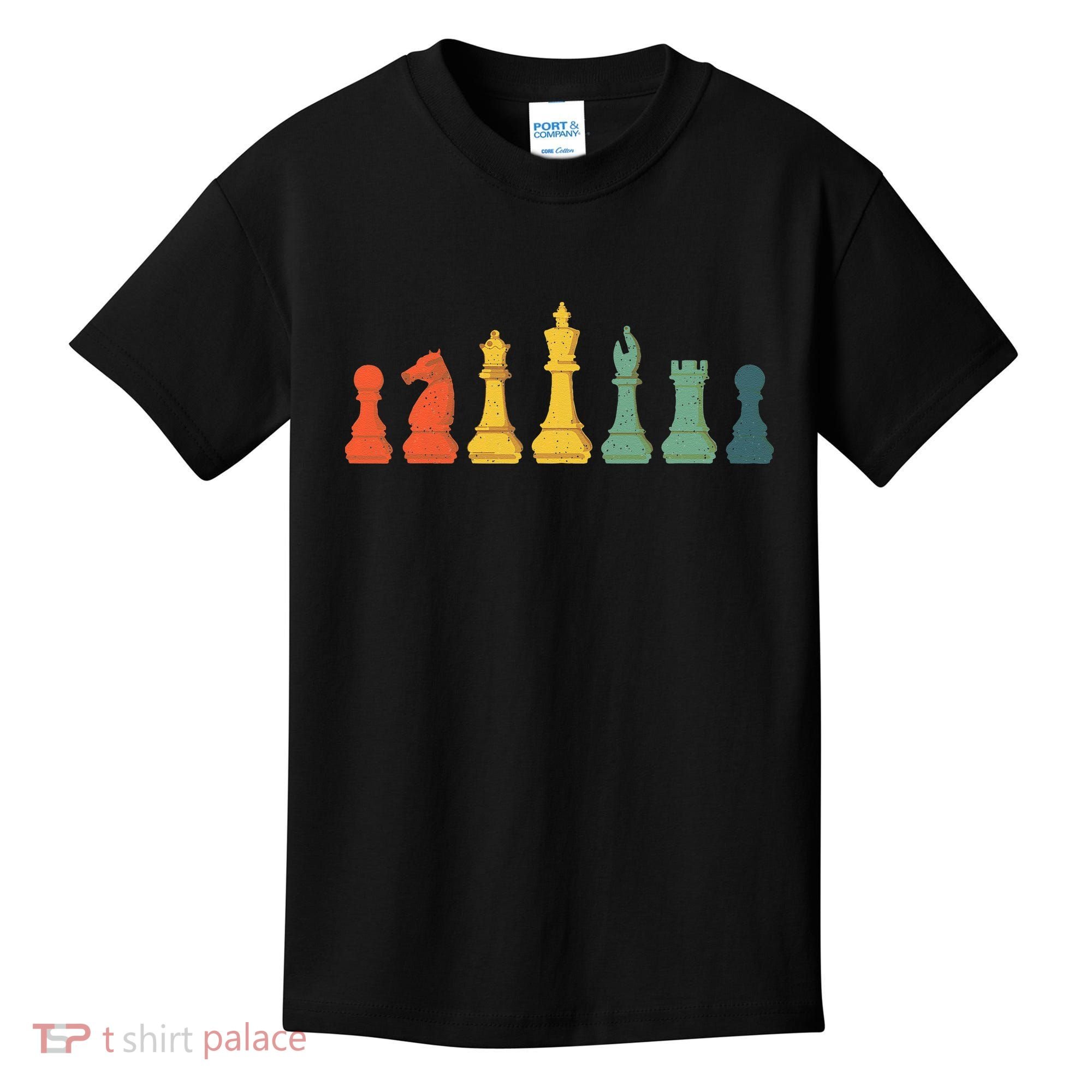 Cool Chess Lover Art Chess Players Novelty Kids T-Shirt