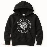 Childless Cat Lady Kids Hoodie thumb 0