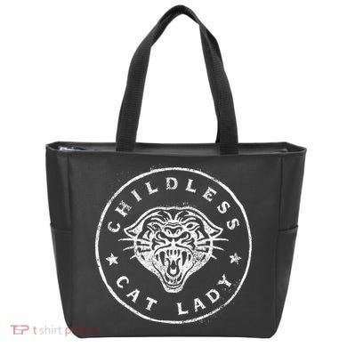 Childless Cat Lady Tote Bag