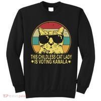 Childless Cat Ladies For Kamala Harris Sweatshirt thumb 0
