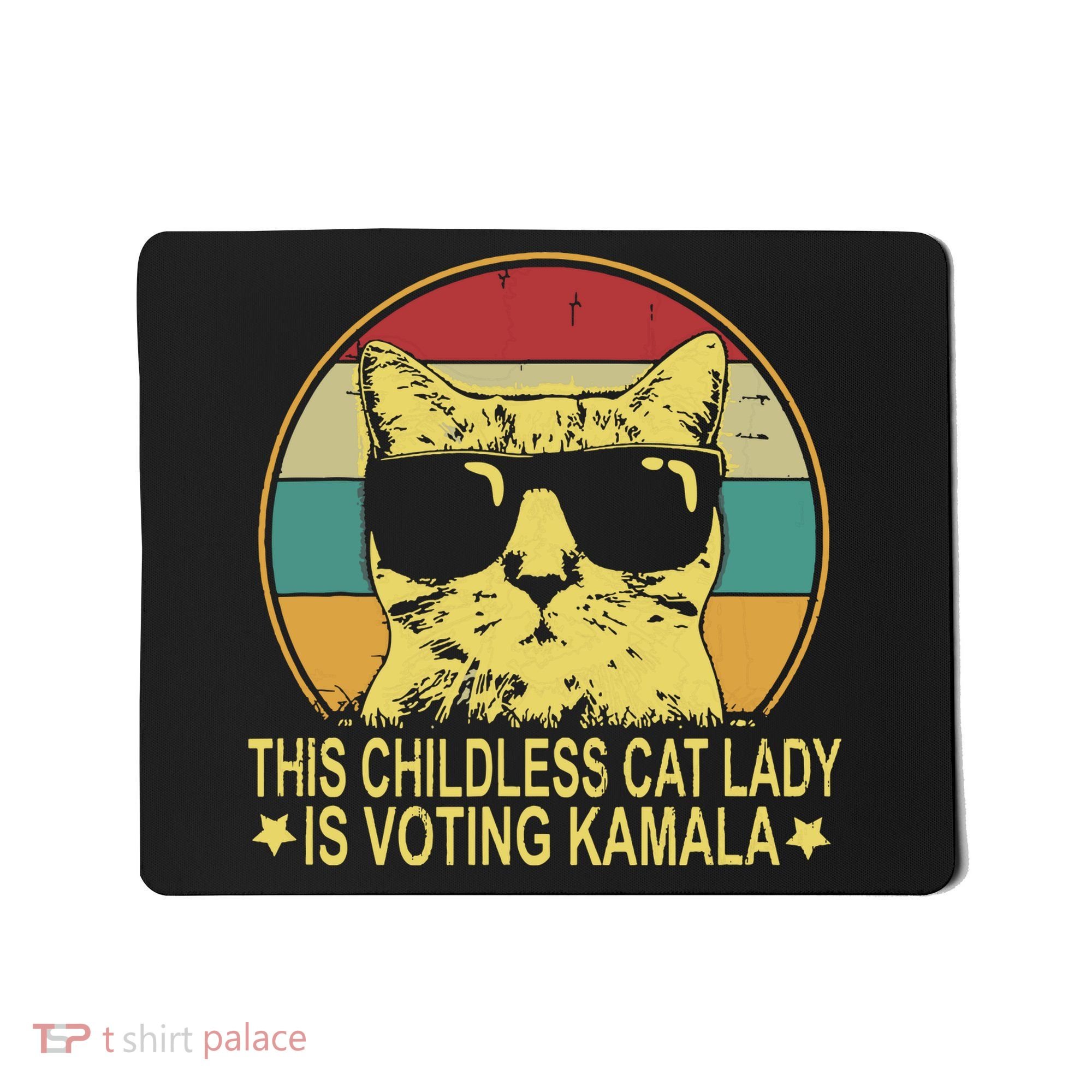 Childless Cat Ladies For Kamala Harris Mousepad