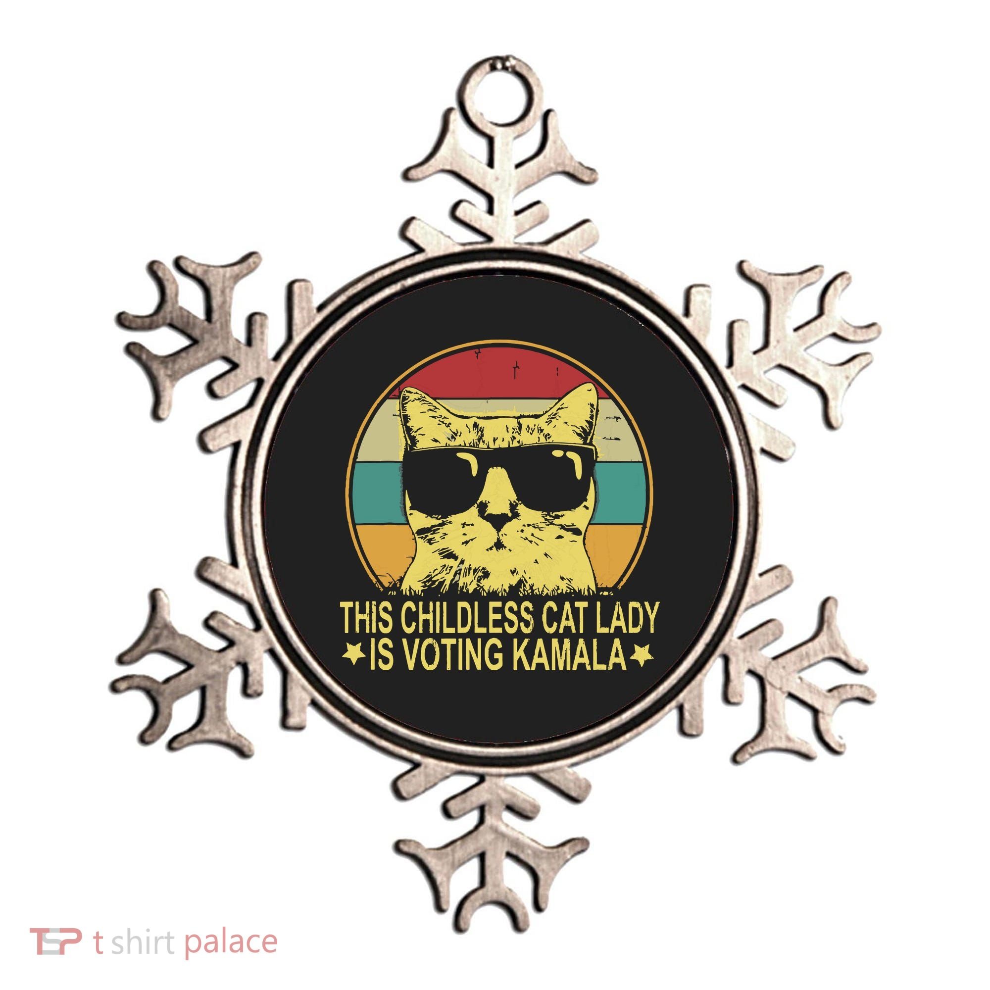 Childless Cat Ladies For Kamala Harris Ornament
