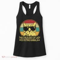 Childless Cat Ladies For Kamala Harris Women's Tank Top thumb 0
