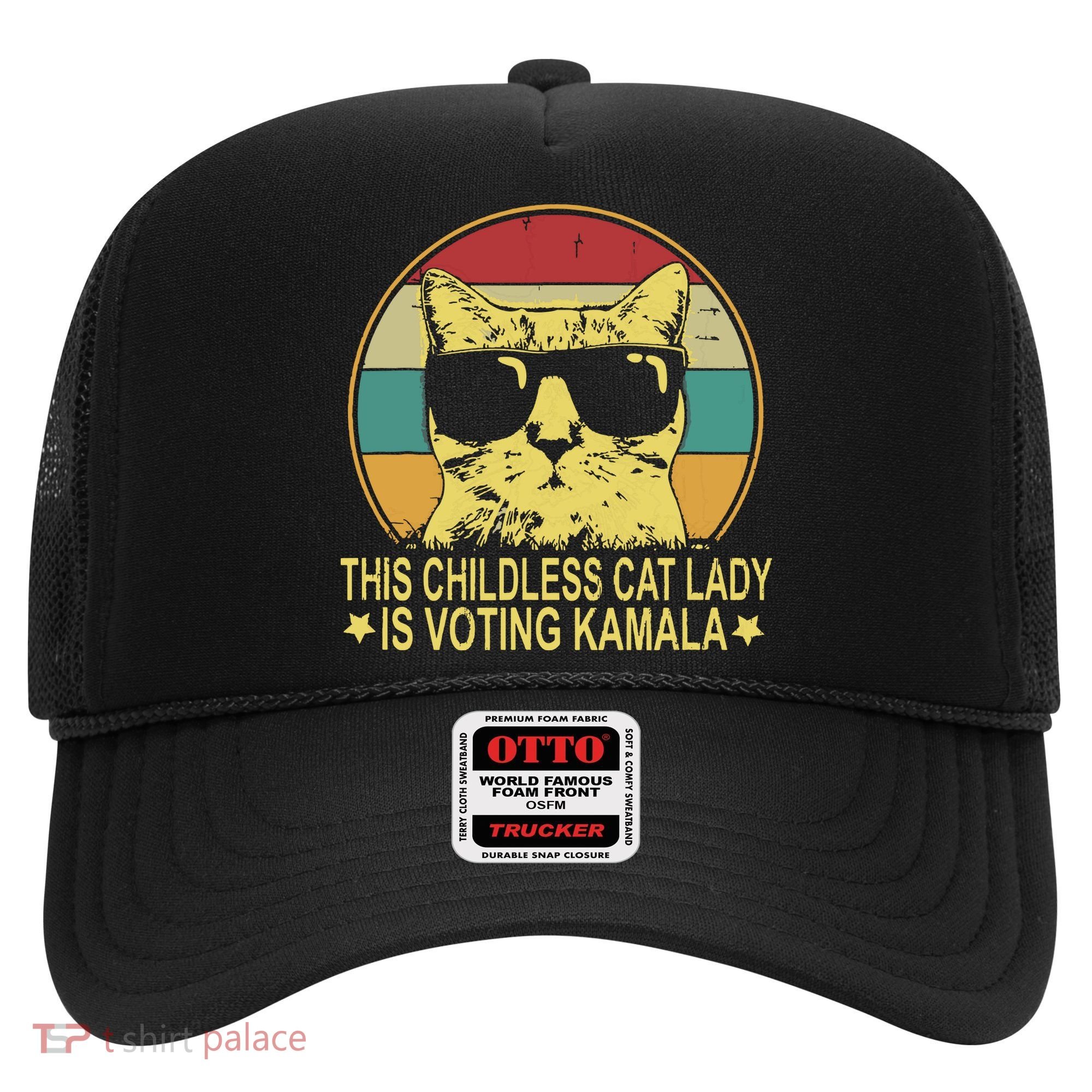 Childless Cat Ladies For Kamala Harris Hat