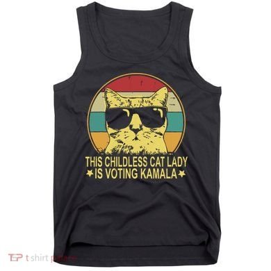 Childless Cat Ladies For Kamala Harris Tank Top