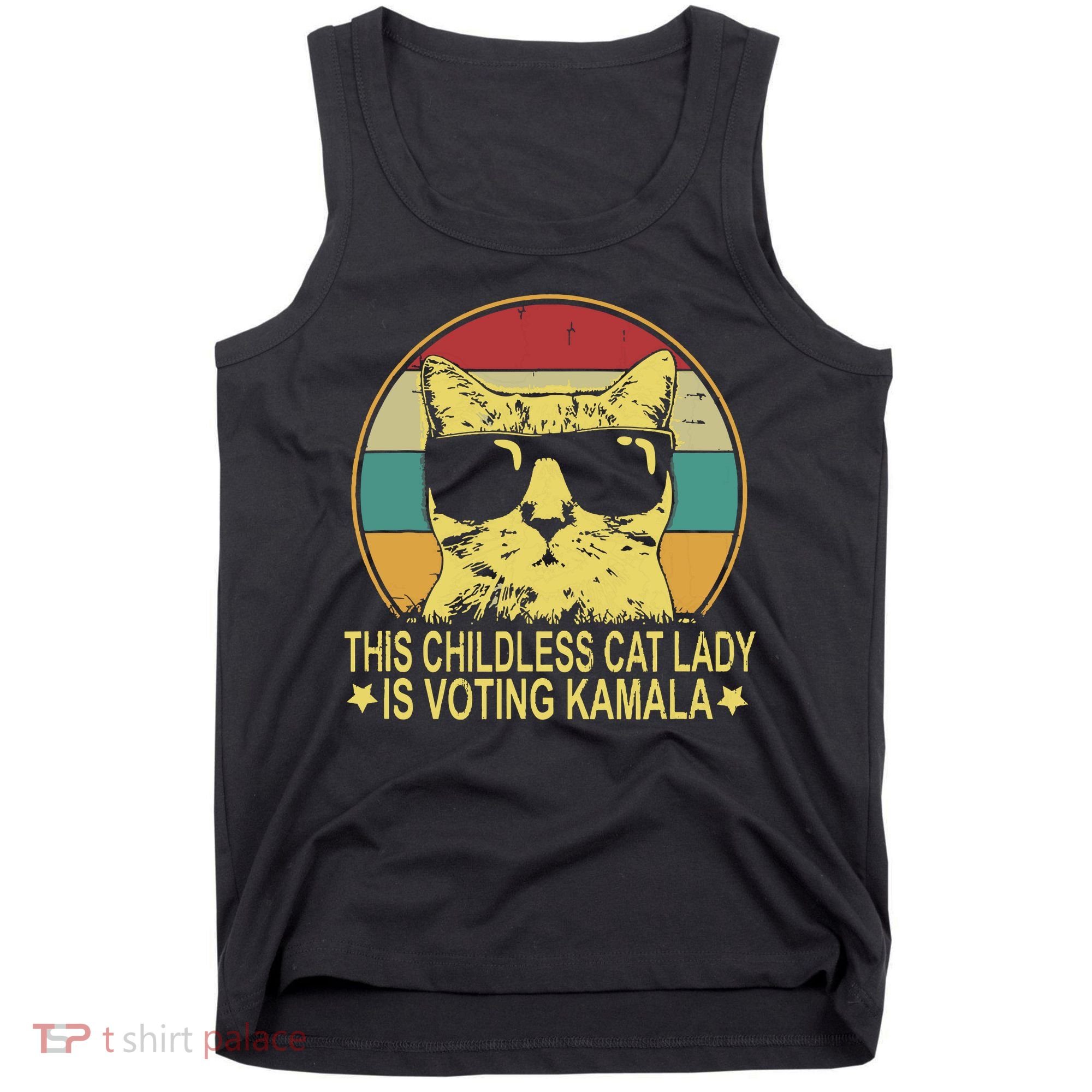 Childless Cat Ladies For Kamala Harris Tank Top