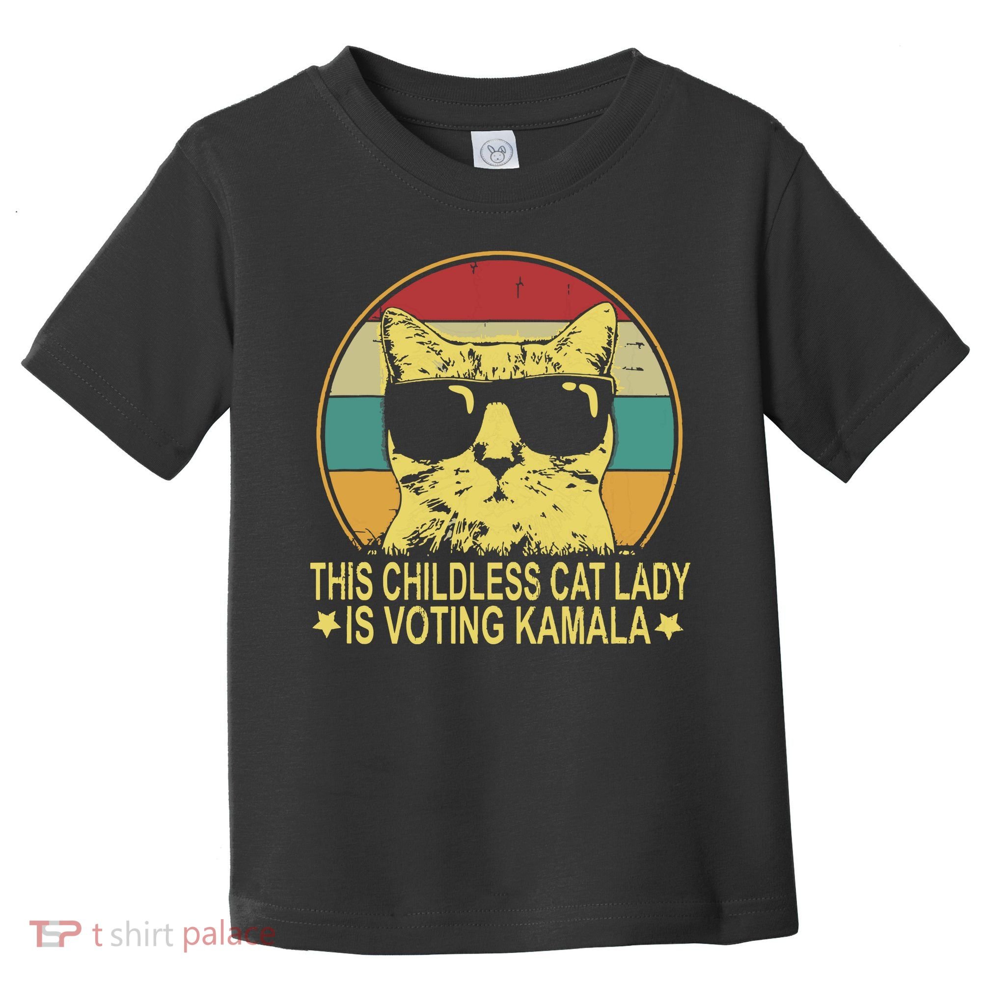 Childless Cat Ladies For Kamala Harris Toddler T-Shirt