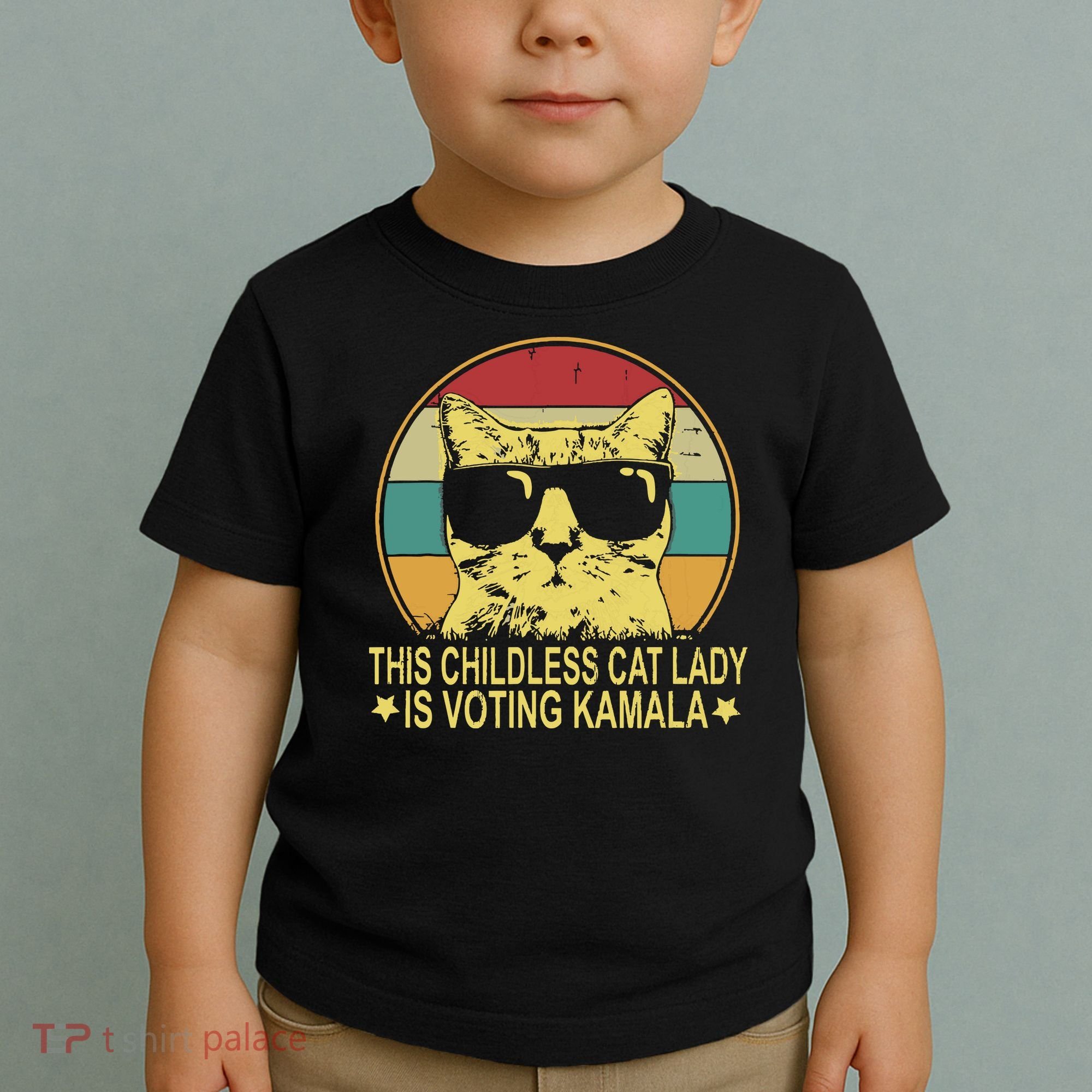 Childless Cat Ladies For Kamala Harris Toddler T-Shirt