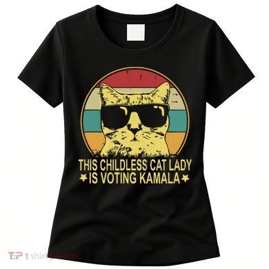 Childless Cat Ladies For Kamala Harris Women's T-Shirt