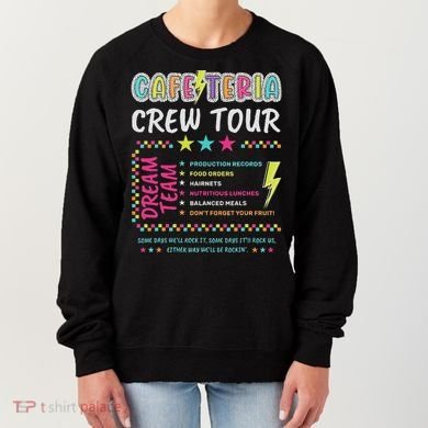Cafeteria Crew Lunch Lady Dream Team Back To School Women's Sweatshirt