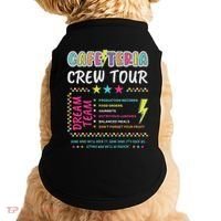 Cafeteria Crew Lunch Lady Dream Team Back To School Doggie Tank thumb 0