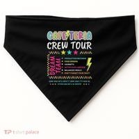 Cafeteria Crew Lunch Lady Dream Team Back To School USA-Made Doggie Bandana thumb 0