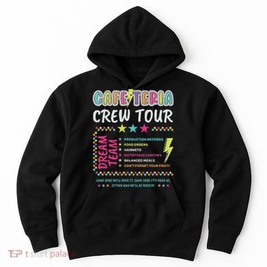 Cafeteria Crew Lunch Lady Dream Team Back To School Hoodie