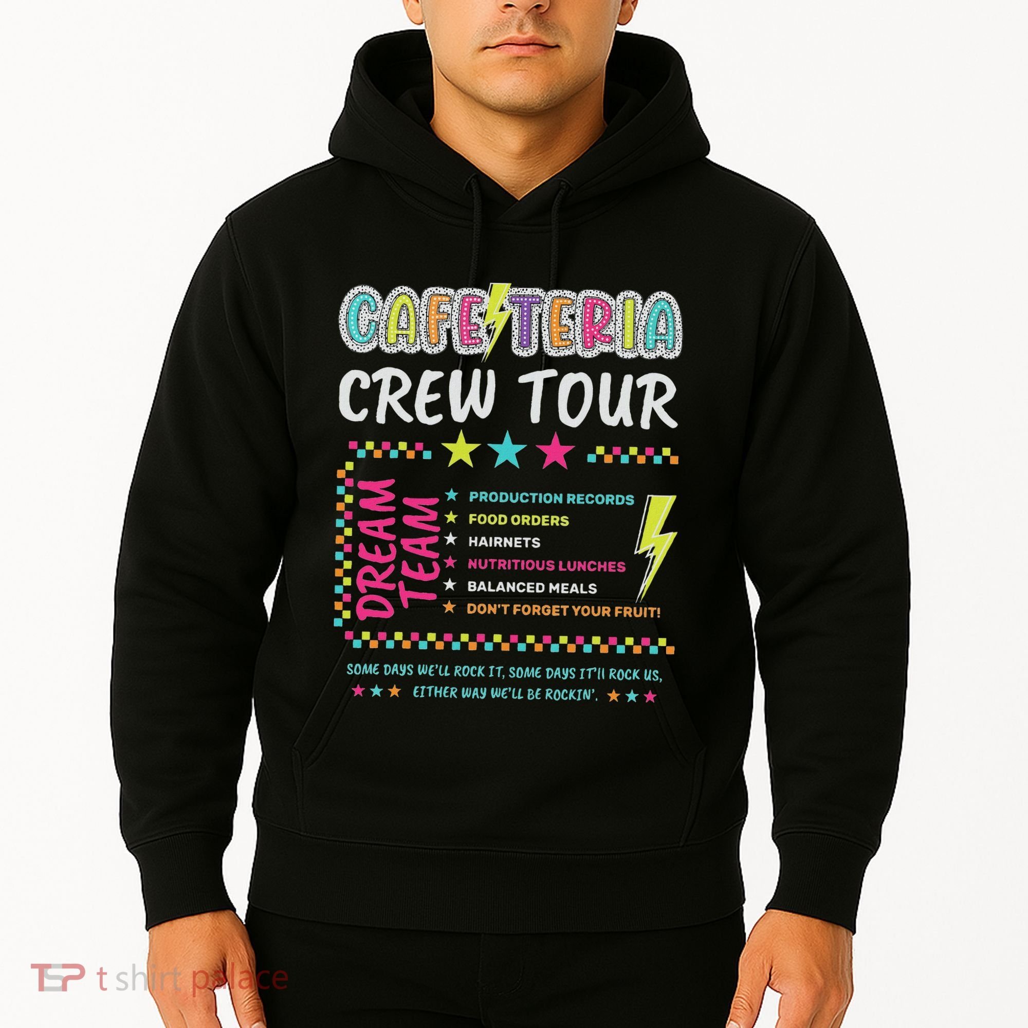 Cafeteria Crew Lunch Lady Dream Team Back To School Hoodie