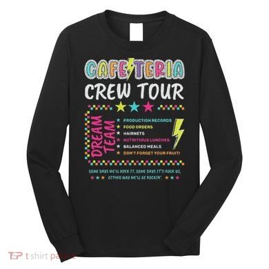 Cafeteria Crew Lunch Lady Dream Team Back To School Long Sleeve Shirt