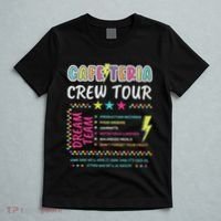 Cafeteria Crew Lunch Lady Dream Team Back To School T-Shirt thumb 5