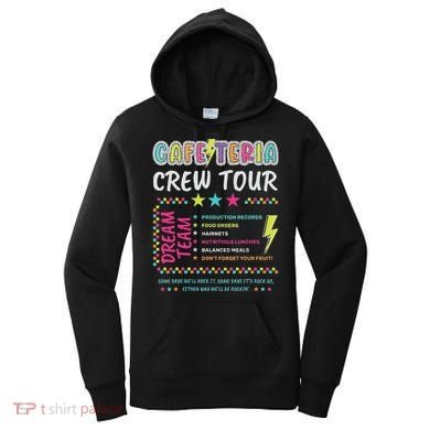 Cafeteria Crew Lunch Lady Dream Team Back To School Women's Hoodie