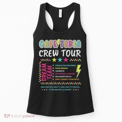 Cafeteria Crew Lunch Lady Dream Team Back To School Women's Tank Top