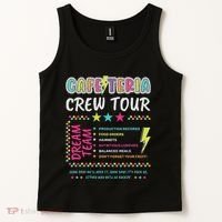Cafeteria Crew Lunch Lady Dream Team Back To School Tank Top thumb 2
