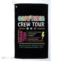 Cafeteria Crew Lunch Lady Dream Team Back To School Golf Towel thumb 0