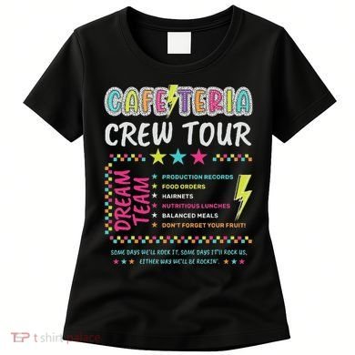 Cafeteria Crew Lunch Lady Dream Team Back To School Women's T-Shirt