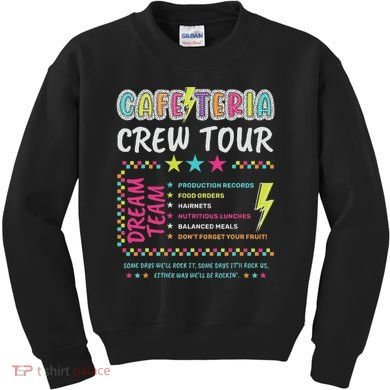 Cafeteria Crew Lunch Lady Dream Team Back To School Kids Sweatshirt