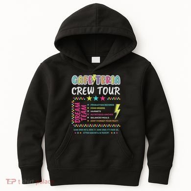 Cafeteria Crew Lunch Lady Dream Team Back To School Kids Hoodie